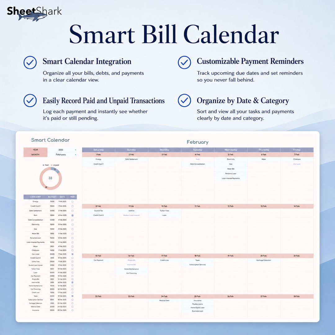 Annual Budget Spreadsheet Template – spreadsheet template screenshot